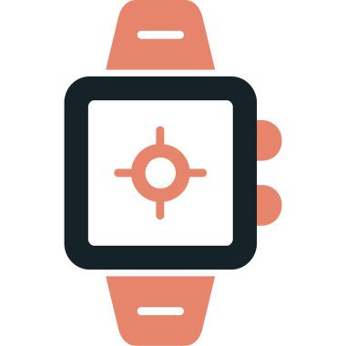 Akıllı Saat Düz Vektör Simgesi