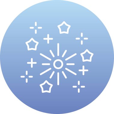 Kar Tanesi Web simgesi basit tasarım