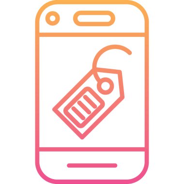 cep telefonu ikonu vektör illüstrasyonu