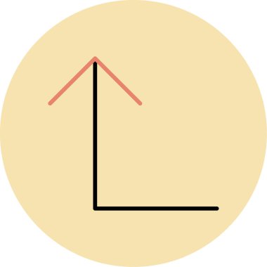 grafik ikonu vektör illüstrasyonu