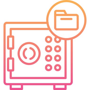 ATM 'de. Web simgesi basit tasarım