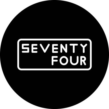 7 sayısı ve 7 sayısı için vektör logosu.