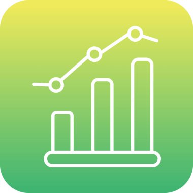 grafik, grafik simgesinin vektör illüstrasyon simgesi