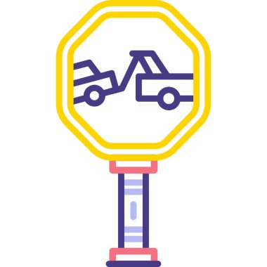 araba park vektörü simgesi kolayca değiştirebilir ya da düzenleyebilir