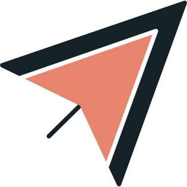 ok simgesi vektör illüstrasyonu