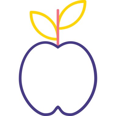 Meyve. Web simgesi basit illüstrasyon