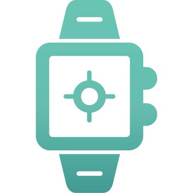 izle simge vektör illüstrasyonu