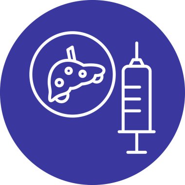 Modern simgenin vektör illüstrasyonu