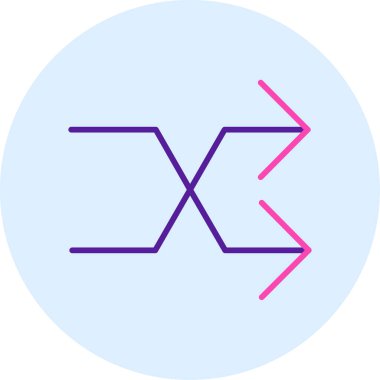 ok simgesinin vektör illüstrasyonu