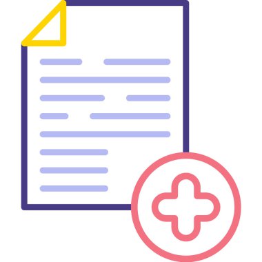 tıbbi simge vektör illüstrasyonu