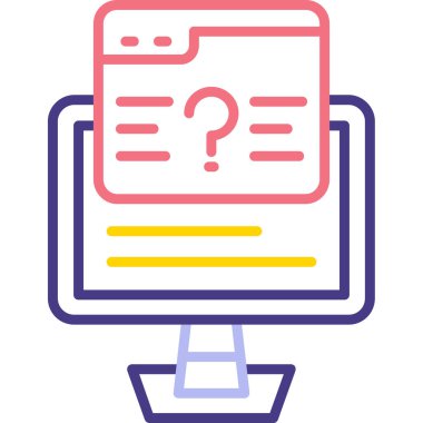 Tarayıcı. Web simgesi basit tasarım