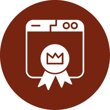 seo modern simgesinin vektör illüstrasyonu