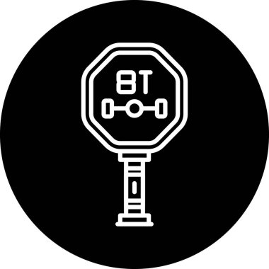 Basit vektör simgesi, bitcoin çizimi