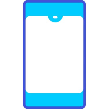 Akıllı telefon. Web simgesi basit illüstrasyon