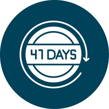 4 günlük simge, modern, basit, vektör simgesi