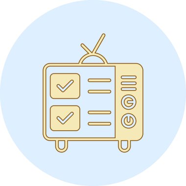 Liste simgesi olan pano