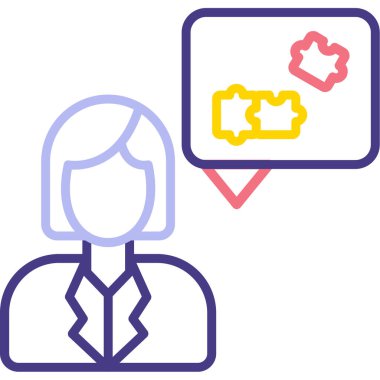 seo modern simgesinin vektör illüstrasyonu