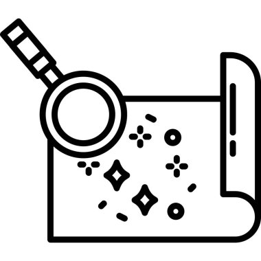 Ara. Web simgesi basit illüstrasyon