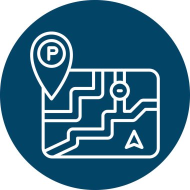 Seo simgesinin vektör illüstrasyonu