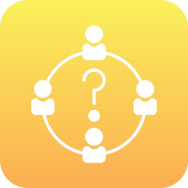 İnsan simgesinin vektör illüstrasyonu