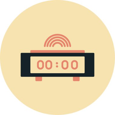 Modern b 'nin vektör gösterimi alarm simgesinden yoksundur