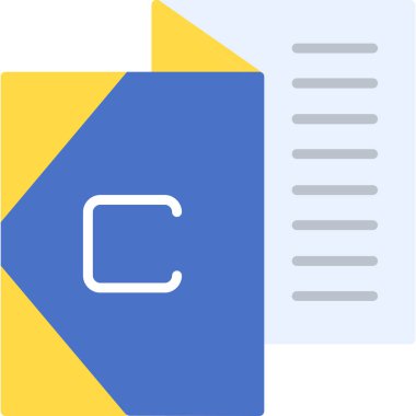 dosya biçimi vektör simgesi