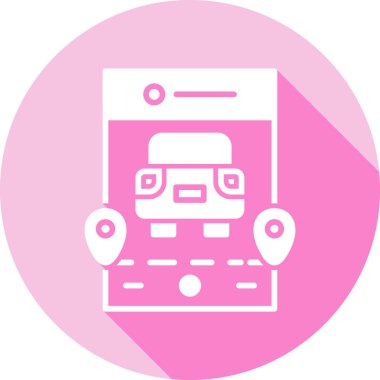 Modern radyo simgesinin vektör illüstrasyonu