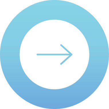 ok simgesi, vektör illüstrasyonu