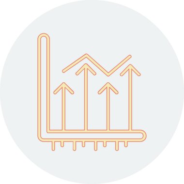 Bir noel ağacı simgesinin vektör illüstrasyonu