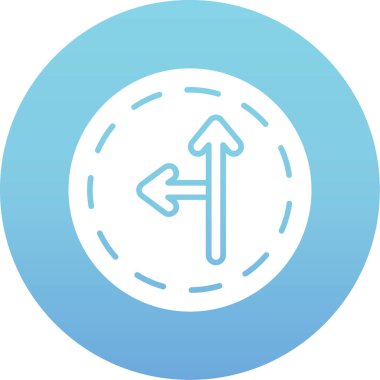 ok simgesi, vektör illüstrasyonu