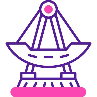 Bir gemi simgesinin vektör çizimi