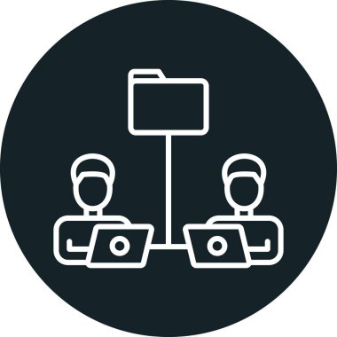 seo modern simgesinin vektör illüstrasyonu