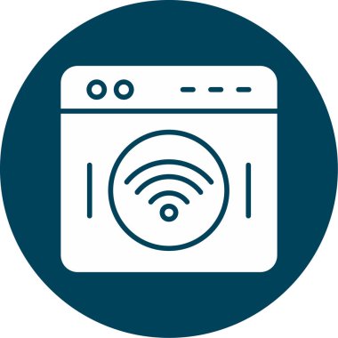 Modern simgenin vektör illüstrasyonu