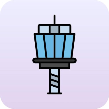 Çizgi film simgesinin vektör çizimi