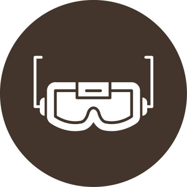 vektör vr simgesi çizimi