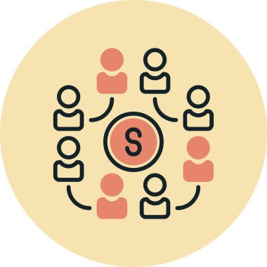 iş insanları vektör simgesi