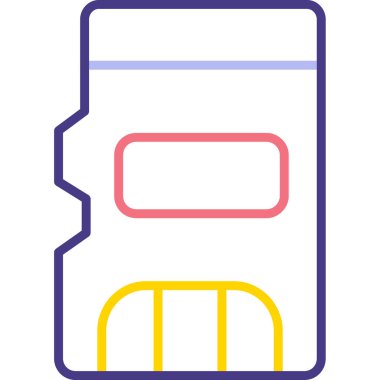 Gıda simgesinin vektör illüstrasyonu