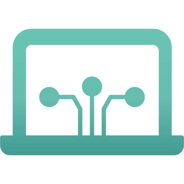 ağ paylaşım simgesi çizimi