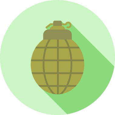 Bomba. Web simgesi basit illüstrasyon