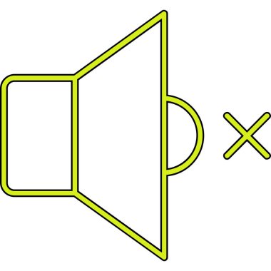 hoparlör vektör illüstrasyonu