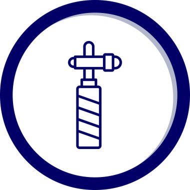 Modern b 'nin vektör illüstrasyonu eksik simgesi