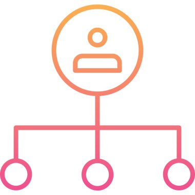 şebeke. Web simgesi basit illüstrasyon