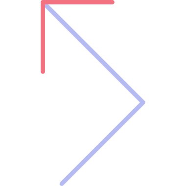 Sol ok simge vektör çizim