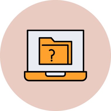 soru simge vektör çizim