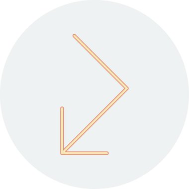 ok simgesinin vektör illüstrasyonu