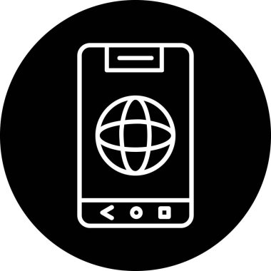 seo modern simgesinin vektör illüstrasyonu