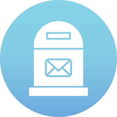 E-posta. Web simgesi basit tasarım