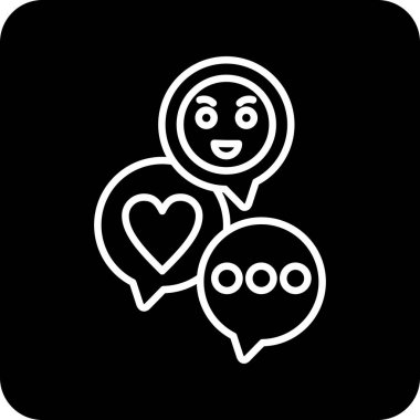 Aşk simgesinin vektör illüstrasyonu