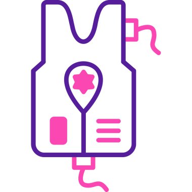 Kan bağışı. Basit resimleme