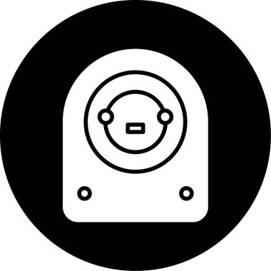 CD mi? Web simgesi basit illüstrasyon